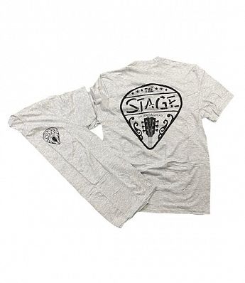 Gray Guitar Pic T-Shirt